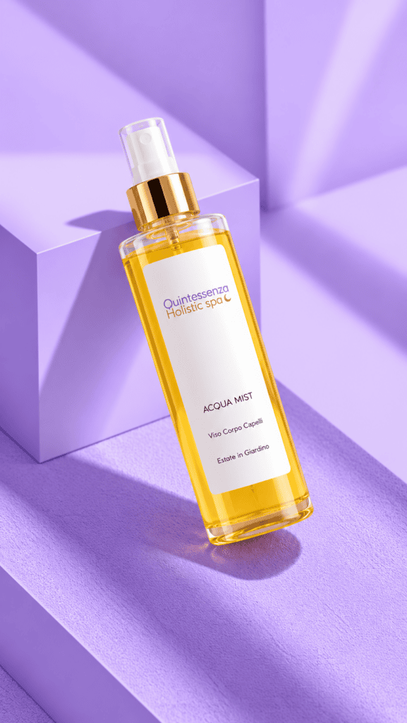 Prodotti Quintessenza boccetta acqua mist in lavanda1